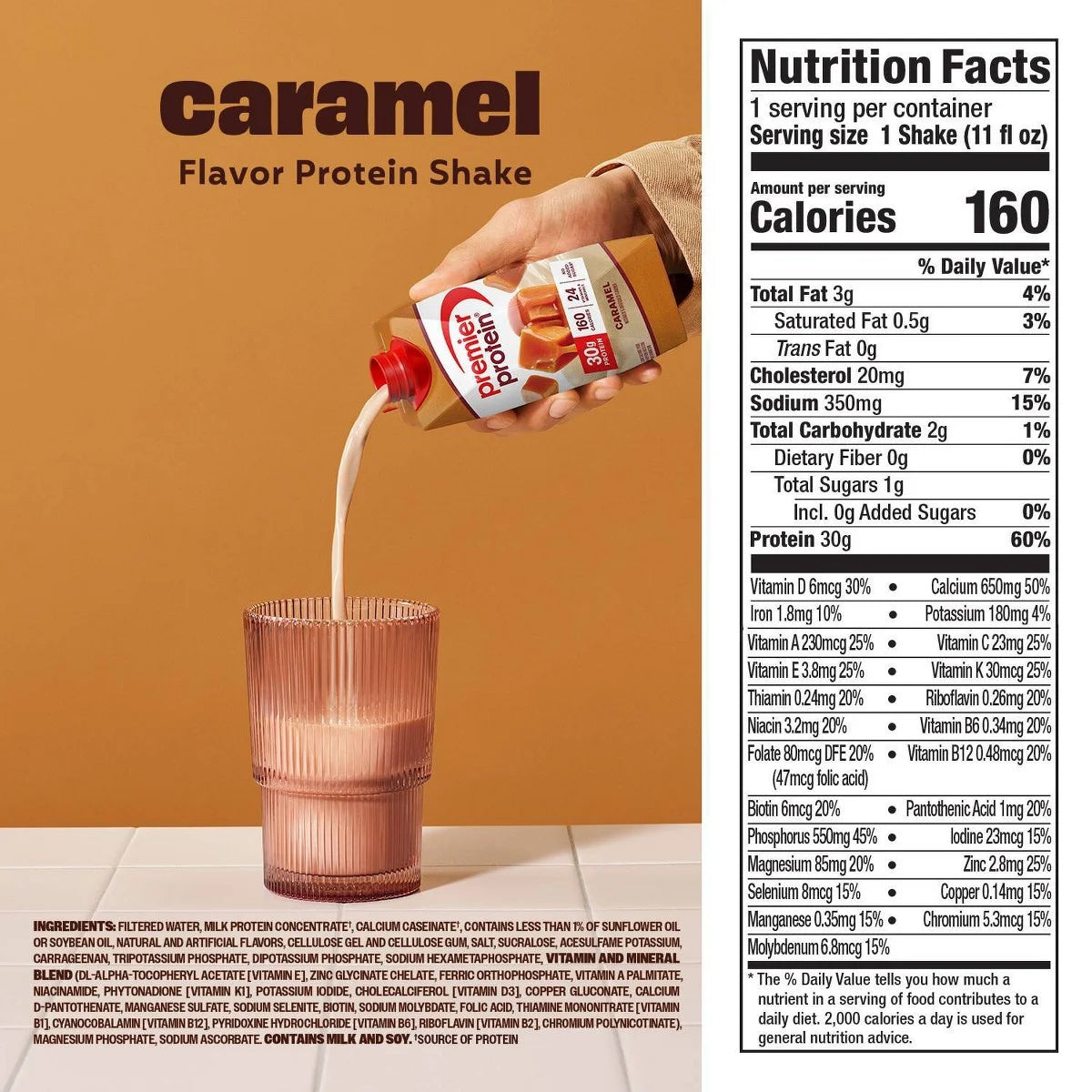 Premier Protein Nutritional Shake - Caramel
