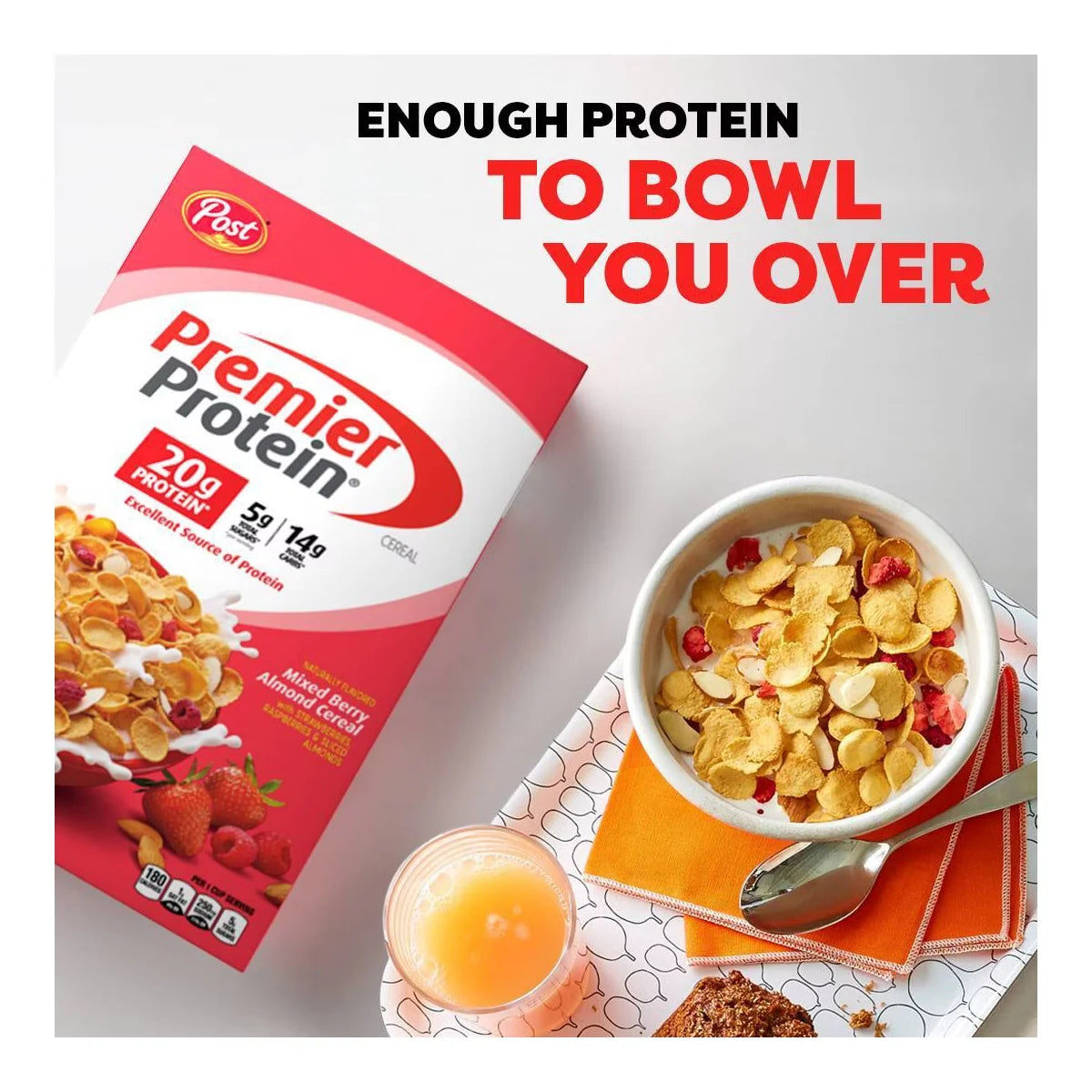 Post Premier Protein Breakfast Cereal