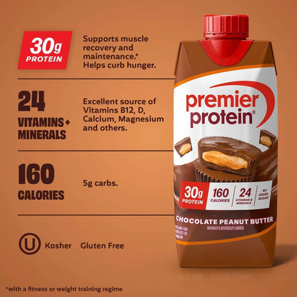 Premier Protein Nutritional Shake - Chocolate Peanut Butter