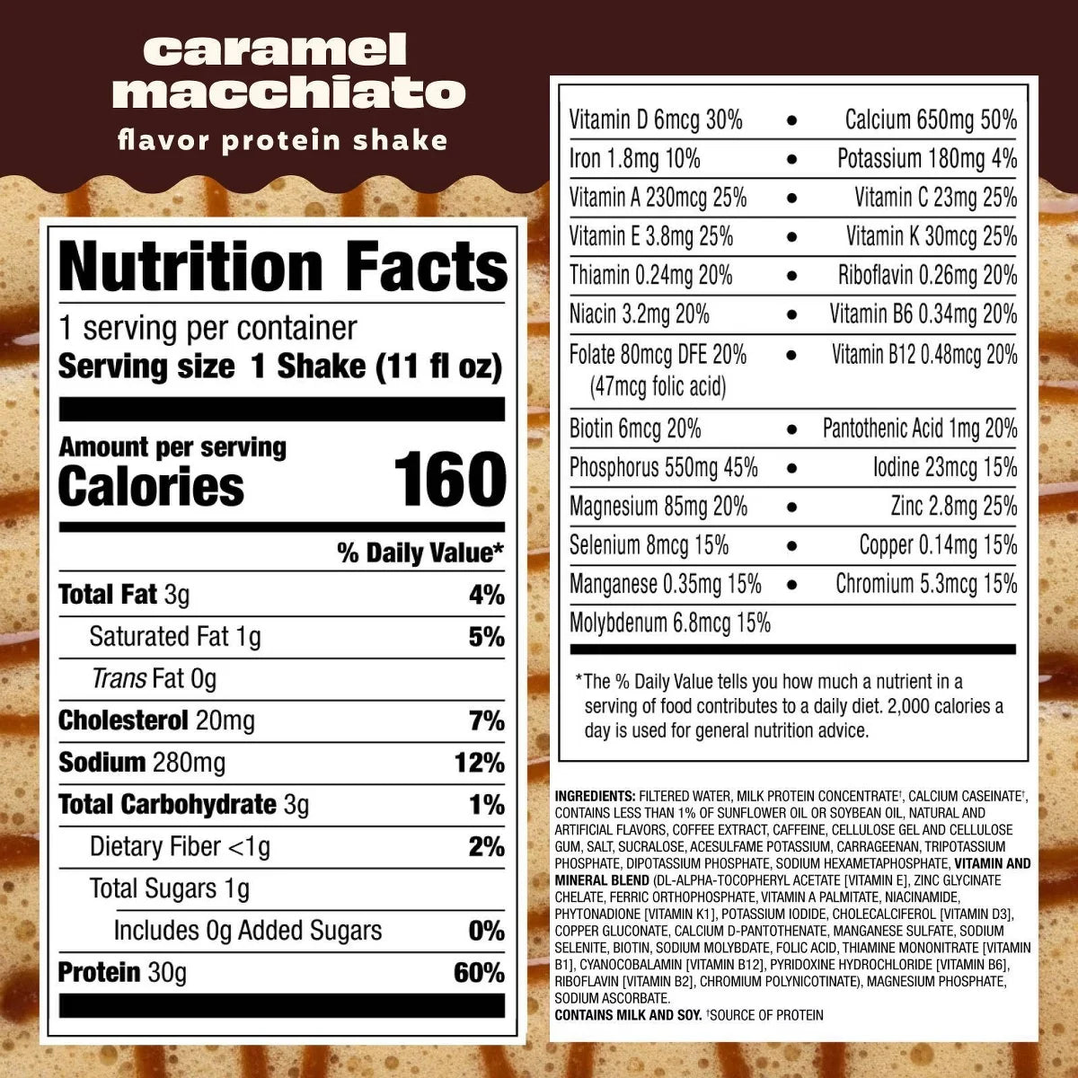Premier Protein Caramel Macchiato Ready to Drink Protein Shake - 4pk/44oz