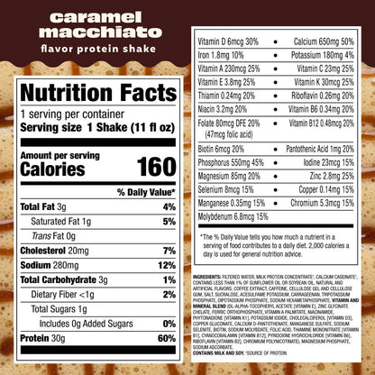Premier Protein Caramel Macchiato Ready to Drink Protein Shake - 4pk/44oz