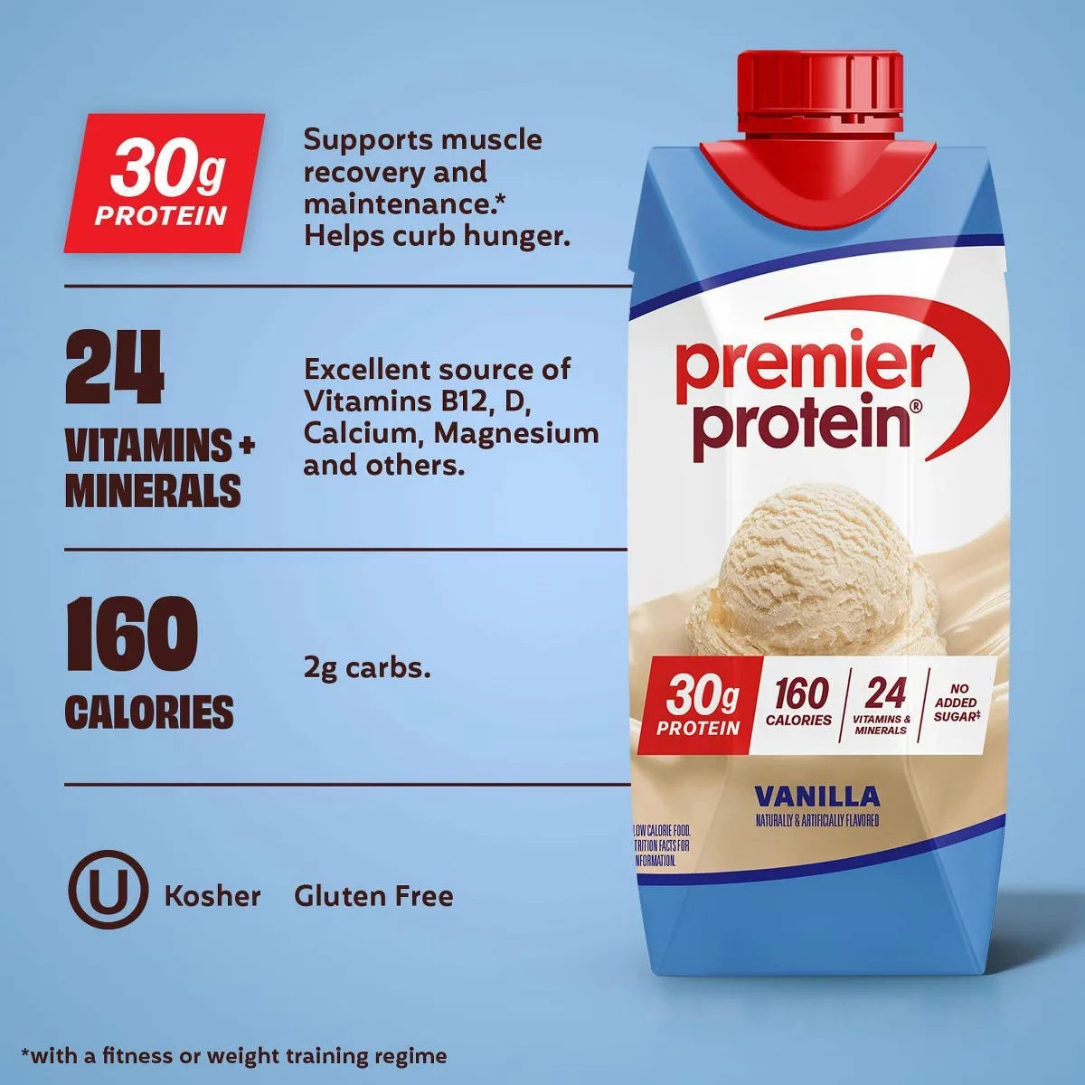 Premier Protein 30g Protein Shake - Vanilla