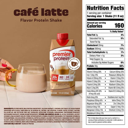 Premier Protein Nutritional Shake  - Café Latte