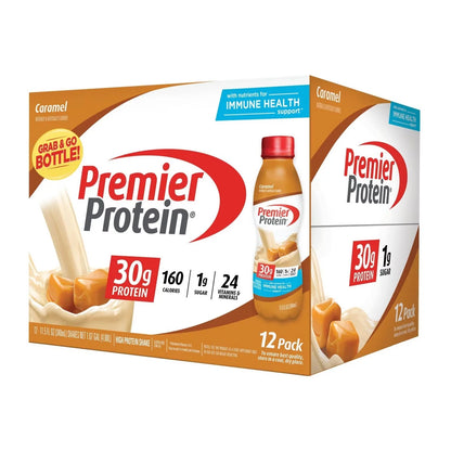 Premier Protein Nutritional Shake Caramel Non-Caffeinated - 11.5oz/12ct