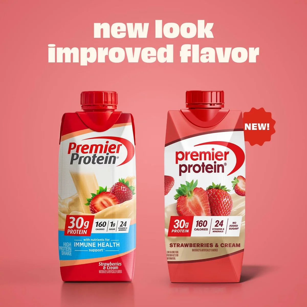 Premier Protein Nutritional Shake - Strawberries & Cream