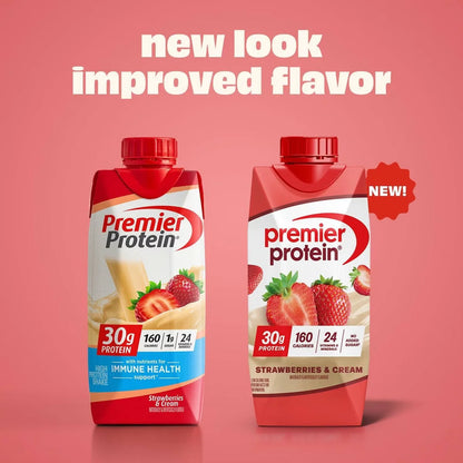 Premier Protein Nutritional Shake - Strawberries & Cream